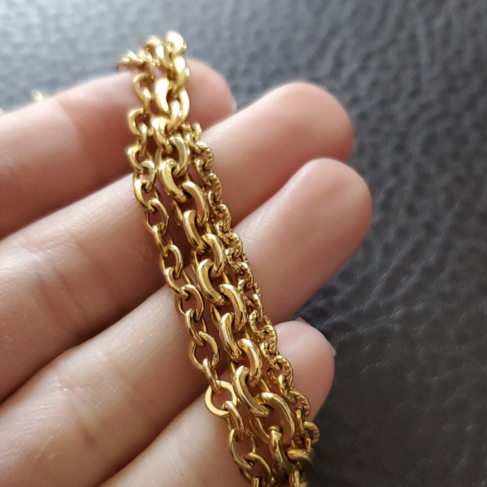 VTG triple strand necklace - Picture 5 of 7